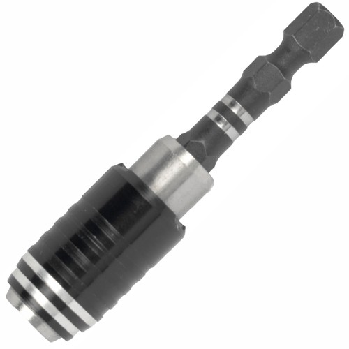 QUICK CHANGE BIT HOLDER 1/4" 65MM CARDED