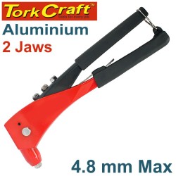 ALUMINIUM HAND POP RIVETER 4.8MM MAX 2 JAW ALUMINIUM HAND POP RIVETER 4.8MM MAX 2 JAW