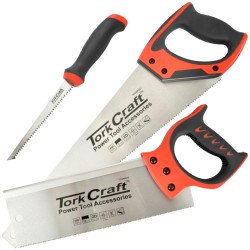 SAW SET 3PC HAND/BACK/JOB SAW BLISTER PACK SAW SET 3PC HAND/BACK/JOB SAW BLISTER PACK