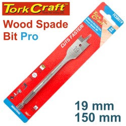 SPADE BIT PRO SERIES 19MM X 150MM SPADE BIT PRO SERIES 19MM X 150MM