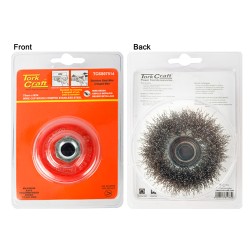 WIRE CUP BRUSH 75 X M14 CRIMPED STAINLESS STEEL TCW WIRE CUP BRUSH 75 X M14 CRIMPED STAINLESS STEEL TCW