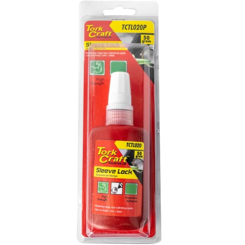 SLEEVE LOCK HIGH STRENGTH FOR LARGE DIAMETER CYLINDRICAL PARTS - GREEN