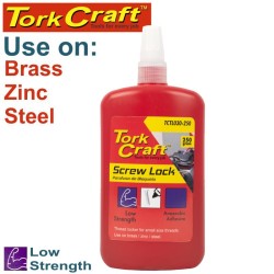 SCREW LOCK LOW STRENGTH FOR SMALL SIZED 250 GRAM SCREW LOCK LOW STRENGTH FOR SMALL SIZED 250 GRAM