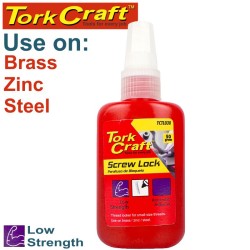SCREW LOCK LOW STRENGTH FOR SMALL SIZED THREADS - PURPLE - 50G SCREW LOCK LOW STRENGTH FOR SMALL SIZED THREADS - PURPLE - 50G