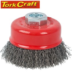 WIRE CUP BRUSH CRIMPED PLAIN 100MMXM14 BULK WIRE CUP BRUSH CRIMPED PLAIN 100MMXM14 BULK