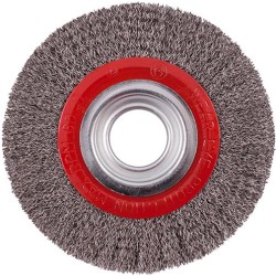WIRE WHEEL BRUSH 150MM X 25MM STAINLESS STEEL BENCH GRINDER WIRE WHEEL BRUSH 150MM X 25MM STAINLESS STEEL BENCH GRINDER