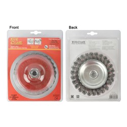 WIRE CUP BRUSH TWISTED 125MMXM14 WITH 0.80MM WIRE WIRE CUP BRUSH TWISTED 125MMXM14 WITH 0.80MM WIRE