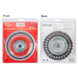 WIRE CUP BRUSH TWISTED 150MMXM14 BLISTER WIRE CUP BRUSH TWISTED 150MMXM14 BLISTER