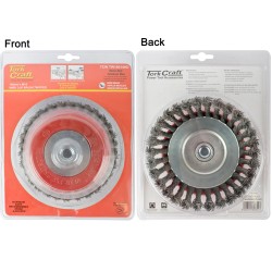 WIRE CUP BRUSH TWISTED 150MM X M14 WITH 0.80MM WIRE HEAVY DUTY WIRE CUP BRUSH TWISTED 150MM X M14 WITH 0.80MM WIRE HEAVY DUTY