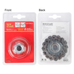 WIRE CUP BRUSH TWISTED 65MMXM14 BLISTER WIRE CUP BRUSH TWISTED 65MMXM14 BLISTER