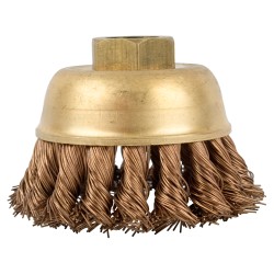 WIRE CUP BRUSH N/SPARK TWISTED 80MMXM14 BULK WIRE CUP BRUSH N/SPARK TWISTED 80MMXM14 BULK