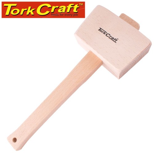 WOODEN MALLET 300MM X 110MM 290-300G ENG. BEECH WOOD TORK CRAFT WOODEN MALLET 300MM X 110MM 290-300G ENG. BEECH WOOD TORK CRAFT