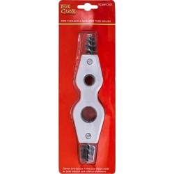 PIPE CLEANER & DEBURER TUBE BRUSH 15 & 19MM WIRE BRUSH PIPE CLEANER & DEBURER TUBE BRUSH 15 & 19MM WIRE BRUSH