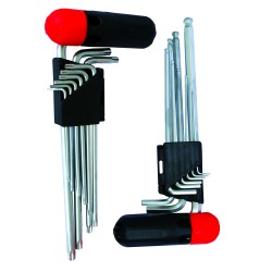 9PC ALLEN KEY SET INTERC. HANDLE BALL POINT NT2125 C/W TORX NT2126 9PC ALLEN KEY SET INTERC. HANDLE BALL POINT NT2125 C/W TORX NT2126