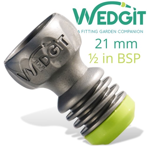 WEDGIT TAP CONNECTOR 21MM 1/2"